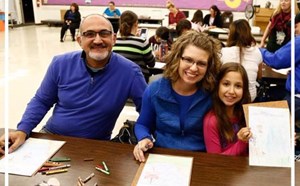 Garden Park Families Engage in Family Art Night - article thumnail image